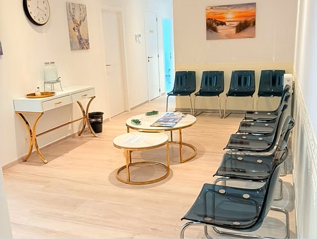 Salle d'attente du cabinet